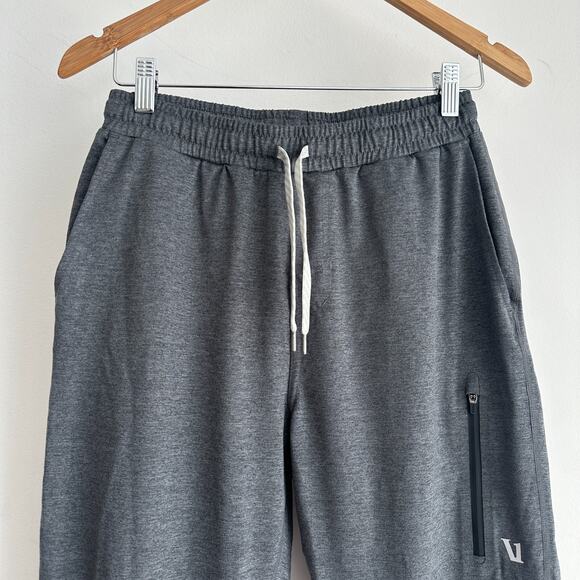 Vuori Sunday Joggers Mens XS Gray Performance Pants Active Stretch Gym Athletic - Picture 2 of 6